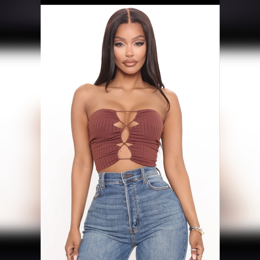 Fashion nova tube top